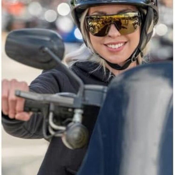 Women's Metal Pilot Sunglasses Classic Style UV Protection Fashion Accessory - Picture 6 of 8